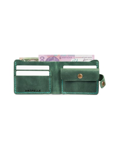 Гаманець Compact зелений