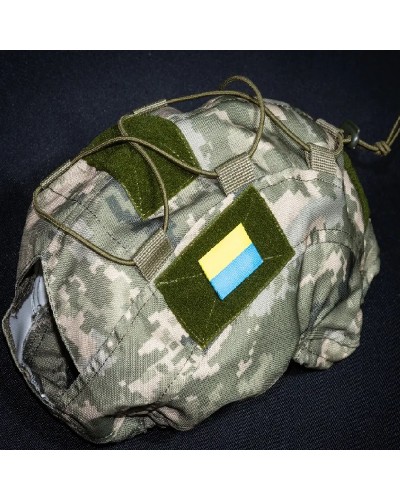 Кавер Kirasa на безвухий шолом піксель