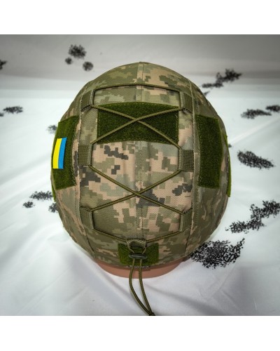 Кавер Kirasa на шолом с козирком Ballistic Helmet KC-HM001 піксель Кавер Kirasa на шолом с козирком Ballistic Helmet KC-HM001 піксель