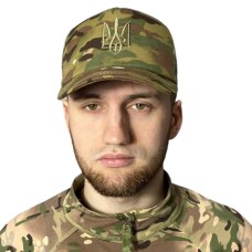 Кепка військова ЗСУ герб мультикам