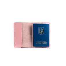 Обкладинка для паспорта рожева