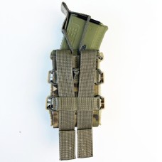 Підсумок відкритий каркасний для 1 магазину АК Cordura мультикам