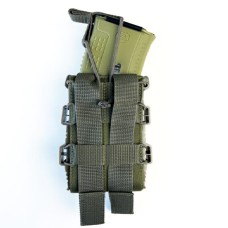 Підсумок відкритий каркасний для 1 магазину АК Cordura олива