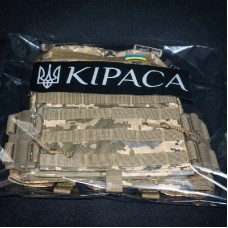 Плитоноска з швидкоскидом кордура Kirasa піксель