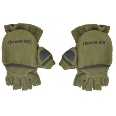 Рибальські рукавички Fishing ROI (олива) L