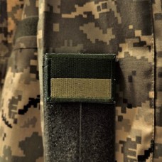 Шеврон прапор України (зелений)