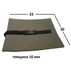 Туристична сидушка (пінопопа) 33х30 Grey 10 мм