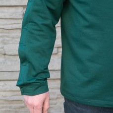 Адаптивна кофта при травмуванні, двунитка Kirasa зелена 48