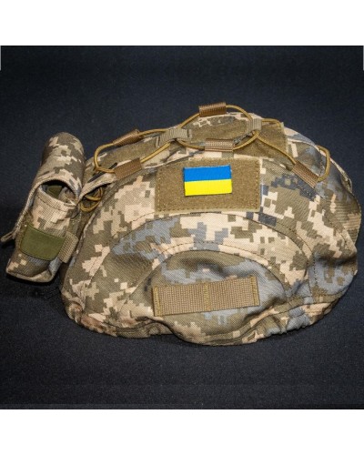 Підсумок-противага на каску та для кавера Kirasa піксель Підсумок-противага на каску та для кавера Kirasa піксель