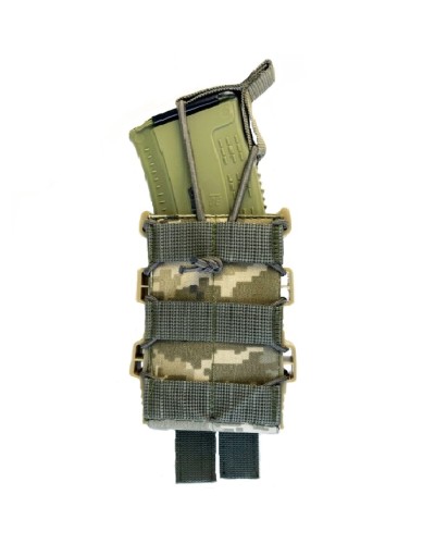 Підсумок відкритий каркасний для 1 магазину АК Cordura мультикам Підсумок відкритий каркасний для 1 магазину АК Cordura мультикам