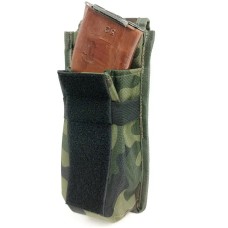 Підсумок закритий одинарний для 2 магазинів АК Cordura мультикам