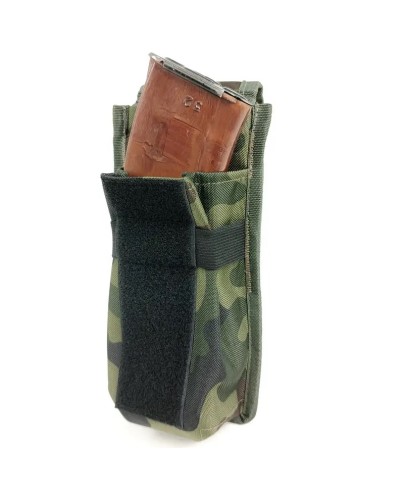 Підсумок закритий одинарний для 2 магазинів АК Cordura мультикам Підсумок закритий одинарний для 2 магазинів АК Cordura мультикам