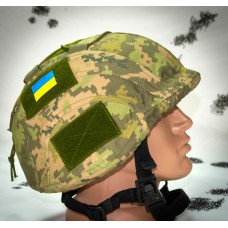 Кавер Kirasa на шолом с козирком Ballistic Helmet KC-HM001