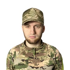 Кепка військова ЗСУ герб піксель