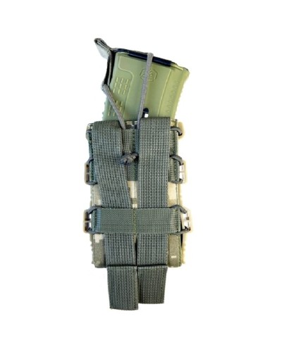 Підсумок відкритий каркасний для 1 магазину АК Cordura мультикам Підсумок відкритий каркасний для 1 магазину АК Cordura мультикам