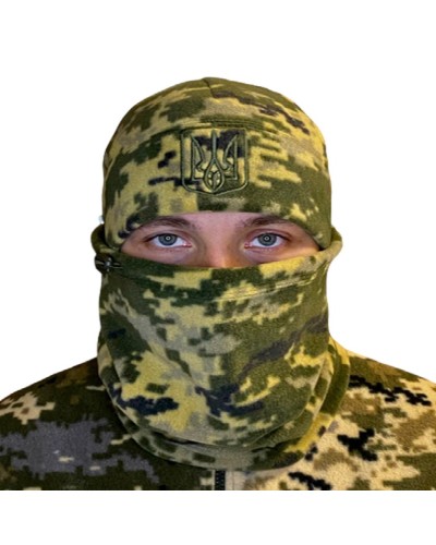 Флісова шапка герб Ranger піксель 55-57 Флісова шапка герб Ranger піксель 55-57