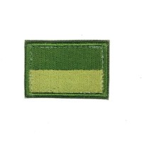 Шеврон прапор України (зелений)