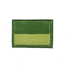 Шеврон прапор України (зелений)