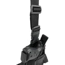 Кобура на стегно для ПМ з Molle чорна(LE2438)