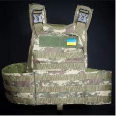 Плитоноска тактична оксфорд Kirasa піксель
