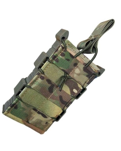 Підсумок відкритий каркасний для 1 магазину АК Cordura мультикам Підсумок відкритий каркасний для 1 магазину АК Cordura мультикам