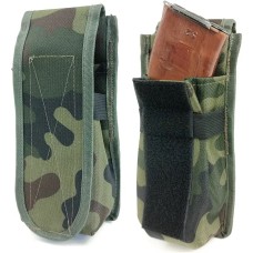 Підсумок закритий одинарний для 2 магазинів АК Cordura мультикам