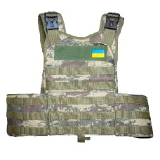 Плитоноска тактична оксфорд Kirasa піксель