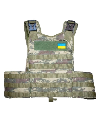 Плитоноска тактична оксфорд Kirasa піксель