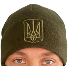 Шапка флисовая герб Ranger олива 58-61