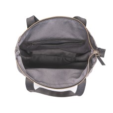 Сумка Shopper шкіра + тканина Canvas - Коньяк Kaiser