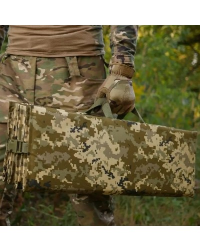 Тактичний каремат гармошка Ranger піксель