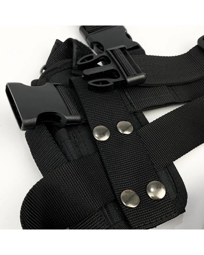 Кобура на стегно для ПМ з Molle чорна(LE2438) Кобура на стегно для ПМ з Molle чорна(LE2438)