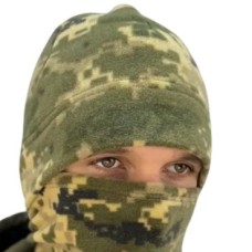 Комплект (шапка, бафф, перчатки) Ranger, піксель 58-61