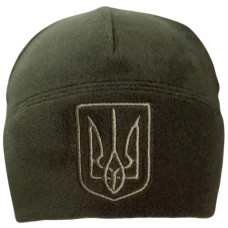Флисовая шапка герб Ranger олива 55-57