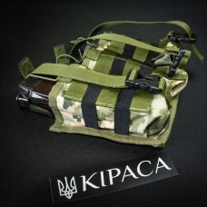 Підсумок під 6 магазинів АК Kirasa з кордури піксель