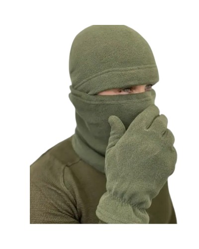 Комплект (шапка, бафф, перчатки) Ranger, олива 55-57