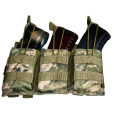 Підсумок під 3 магазини АК Kirasa з кордури піксель
