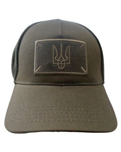 Зимняя кепка на флисе герб Ranger олива